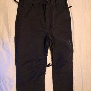 NWT Dakine Snowboard Ski Snow Pants Unisex Size Small Black Adjustable